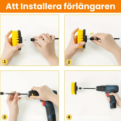 Borrborstar 7 st + Förlängare - Kök & Badrum